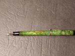 Vintage Green Marble Fountain Pen with 14k Nib
