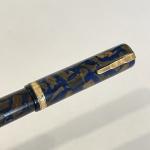 Waterman Lady Patricia 1930s Fountain Pen Blue Gold
