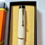 Parker Big Red Ballpoint Pen with Gold Trim
