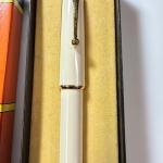 Parker Big Red Ballpoint Pen with Gold Trim