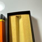 Parker Big Red Ballpoint Pen with Gold Trim