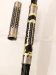 Sailor Black Chrome Fountain Pen with Steel Nib