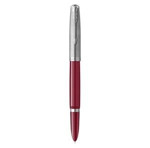 Parker 51 Fountain Pen - Burgundy with Chrome Trim
