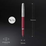 Parker 51 Fountain Pen - Burgundy with Chrome Trim