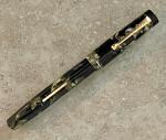 Vintage SUMMIT S.125 Green Marble Fountain Pen