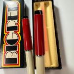 Vintage Parker Big Red and White Ballpoint Set