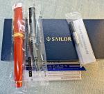 Sailor Professional Gear Slim Red Gold Fountain Pen
