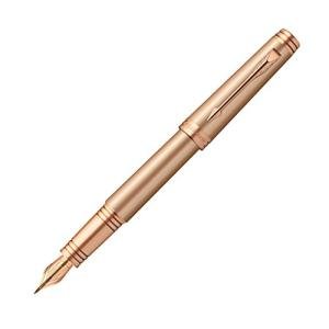 Parker Premier Monochrome Pink Gold Fountain Pen