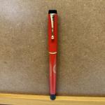 Parker Big Red Ballpoint Pen with Gold Trim