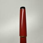 Parker Big Red Ballpoint Pen with Gold Trim