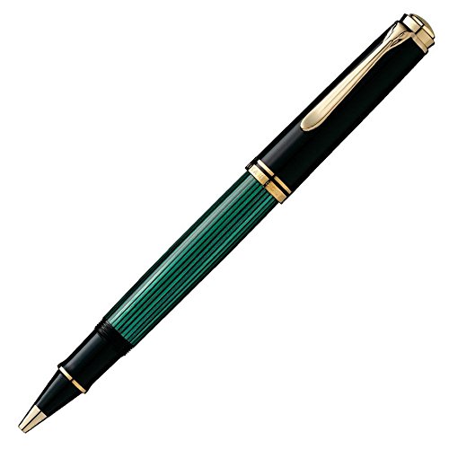 Pelikan Souverän R800 Roller Ball Pen - Black/Green