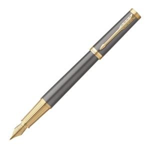 PARKER Ingenuity Gray GT Fine Fountain Pen
