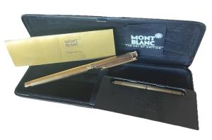 1970s Montblanc Fountain Pen with Gold Plated Nib