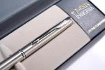 Parker Insignia Brushed Stainless Steel Ballpoint Pen