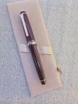Sailor Pro Gear Slim Gray Rhodium Fountain Pen