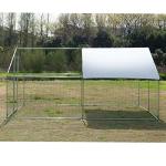 Spire Shaped Metal Chicken Coop for Outdoor Use