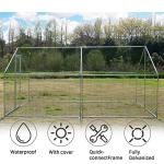 Spire Shaped Metal Chicken Coop for Outdoor Use