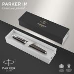 PARKER IM Dark Espresso Fountain Pen with Blue Ink