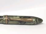 Drexel Green Swirl Vintage Fountain Pen