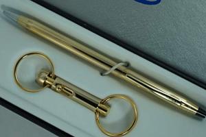 Cross Classic Century Gold Ballpoint Pen Gift Set