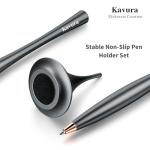 Kavura Metal Gravity Spinner Pen - Elegant Black Design
