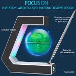 Floating Globe Lamp with Pen – Unique Desk Decor