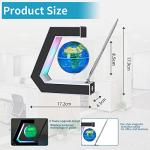 Floating Globe Lamp with Pen – Unique Desk Decor