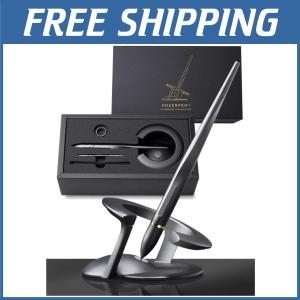 Hoverpen Interstellar Space Black Luxury Ballpoint Pen