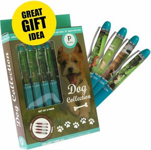 FLO PENS Floating Pen Collection with Display Stand