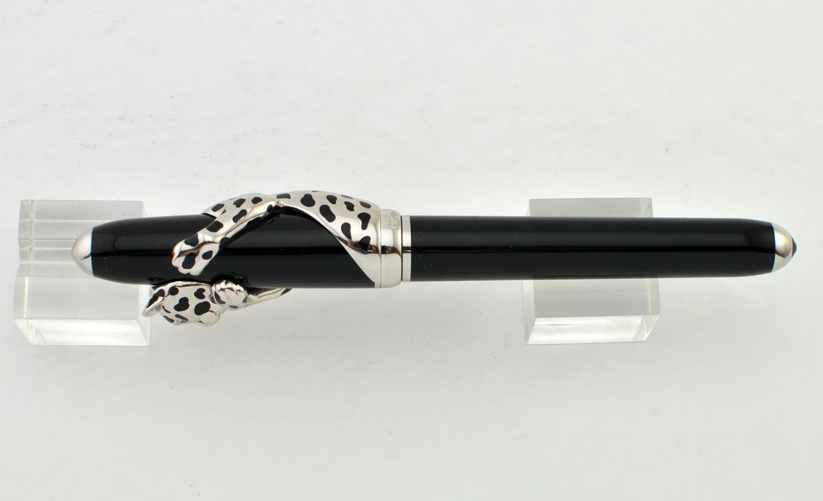 Cartier Panther Decor Fountain Pen 18K Gold Limited