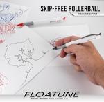 Pentel Floatune Rollerball Pen with 3 Ink Colors