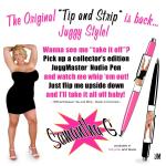 Floating Action Pen - Stripper Girl Design