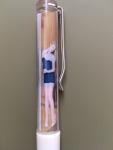 Vintage Blonde Stripper Floating Pen Design
