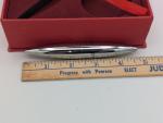 Orrick Chrome Floating Pen and Paperweight Set