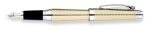 Cross C-Series Champagne Fountain Pen with Gold Nib