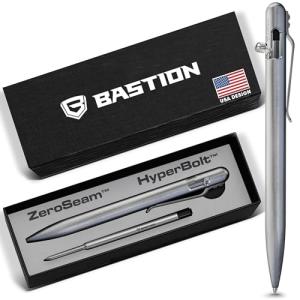 BASTION® Slim Titanium Bolt Action Luxury Pen