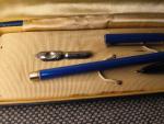 Vintage Ballpoint Ink Pens Set with Waterman Box