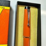 Parker Big Red Ballpoint Pen with Chrome Trim