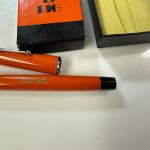 Parker Big Red Ballpoint Pen with Chrome Trim