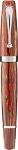 Montegrappa Mia Flaming Heart Fountain Pen – Red/Brown