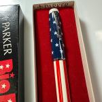 Vintage Parker Big Red Ballpoint Pen in Box