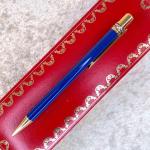 Cartier Trinity Blue Marble Ballpoint Pen