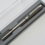 Vintage Blue Trim Fountain Pen with Fine Nib