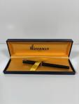 Waterman Vintage Paris Fountain Pen - Black/Gold Trim