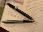 Two Vintage Shaffer Fountain Pens Set