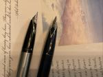 Two Vintage Shaffer Fountain Pens Set
