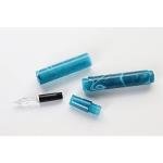Teranishi GLAA-PE Peacock Blue Glass Pen