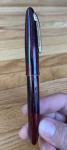 Vintage Sheaffer Carmine Striated Fountain Pen