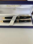 Waterman Paris Vintage Black Gold Ballpoint & Pencil