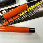 Vintage Parker Big Red Ballpoint Pen with Gold Trim